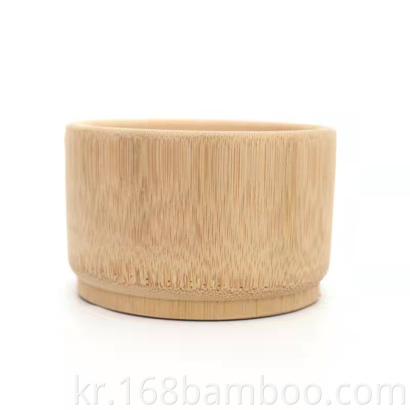 Natural bamboo bowl